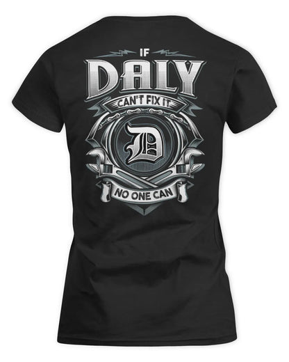 DALY AP81-K4-626 - Personalized Ahmed Quote Apparel “If Ahmed Can't Fix It, No One Can” - Women's Standard T-Shirt - Black