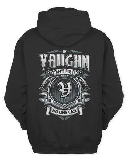 VAUGHN AP81-K4-626 - Personalized Ahmed Quote Apparel “If Ahmed Can't Fix It, No One Can” - Unisex Hoodie - Black