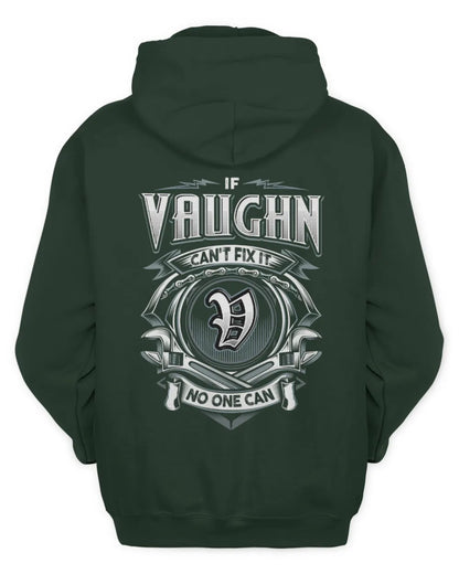VAUGHN AP81-K4-626 - Personalized Ahmed Quote Apparel “If Ahmed Can't Fix It, No One Can” - Unisex Hoodie - Forest Green