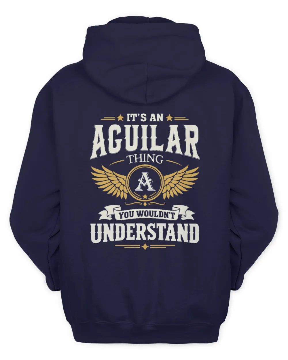 AGUILAR KT06-M008 It’s a [NAME] Thing – You Wouldn’t Understand | Personalized Vintage T-Shirt - Unisex Hoodie - Navy