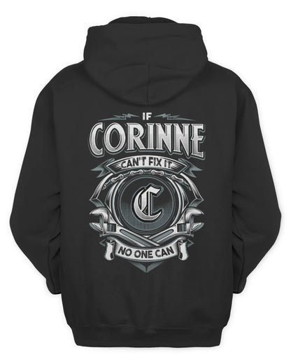 CORINNE AP81-K4-626 - Personalized Ahmed Quote Apparel “If Ahmed Can't Fix It, No One Can” - Unisex Hoodie - Black