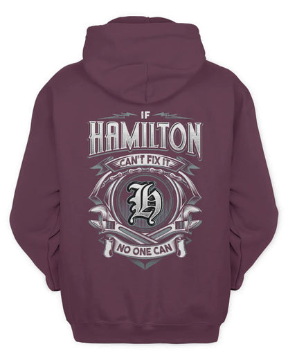 HAMILTON AP81-K4-626 - Personalized Ahmed Quote Apparel “If Ahmed Can't Fix It, No One Can” - Unisex Hoodie - Maroon