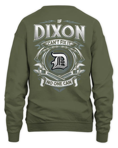 DIXON AP81-K4-626 - Personalized Ahmed Quote Apparel “If Ahmed Can't Fix It, No One Can” - Unisex Sweatshirt - Military Green