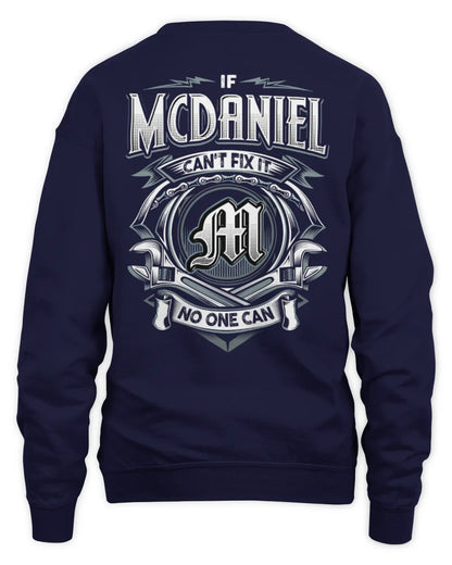 MCDANIEL AP81-K4-626 - Personalized Ahmed Quote Apparel “If Ahmed Can't Fix It, No One Can” - Unisex Sweatshirt - Navy