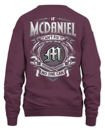 MCDANIEL AP81-K4-626 - Personalized Ahmed Quote Apparel “If Ahmed Can't Fix It, No One Can” - Unisex Sweatshirt - Maroon