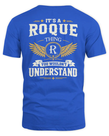 ROQUE KT06-M008 It’s a [NAME] Thing – You Wouldn’t Understand | Personalized Vintage T-Shirt - Unisex Standard T-Shirt - Royal