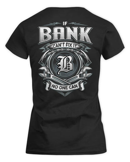 BANK AP81-K4-626 - Personalized Ahmed Quote Apparel “If Ahmed Can't Fix It, No One Can” - Women's Standard T-Shirt - Black
