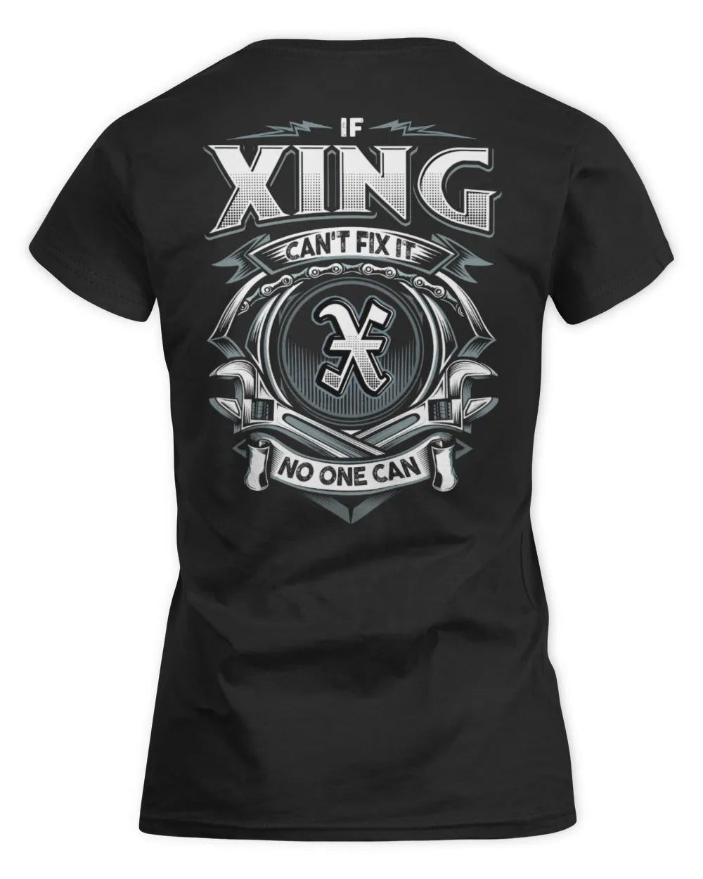 XING AP81-K4-626 - Personalized Ahmed Quote Apparel “If Ahmed Can't Fix It, No One Can” - Women's Standard T-Shirt - Black