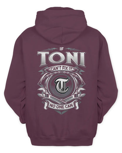 TONI AP81-K4-626 - Personalized Ahmed Quote Apparel “If Ahmed Can't Fix It, No One Can” - Unisex Hoodie - Maroon