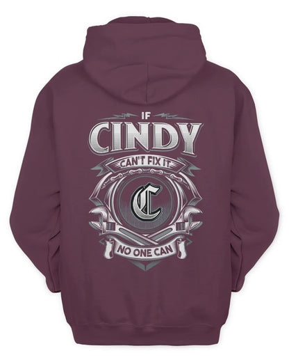 CINDY AP81-K4-626 - Personalized Ahmed Quote Apparel “If Ahmed Can't Fix It, No One Can” - Unisex Hoodie - Maroon