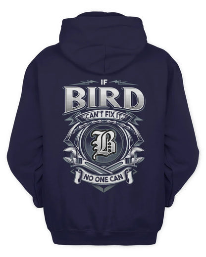 BIRD AP81-K4-626 - Personalized Ahmed Quote Apparel “If Ahmed Can't Fix It, No One Can” - Unisex Hoodie - Navy