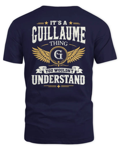 GUILLAUME KT06-M008 It’s a [NAME] Thing – You Wouldn’t Understand | Personalized Vintage T-Shirt - Unisex Standard T-Shirt - Navy
