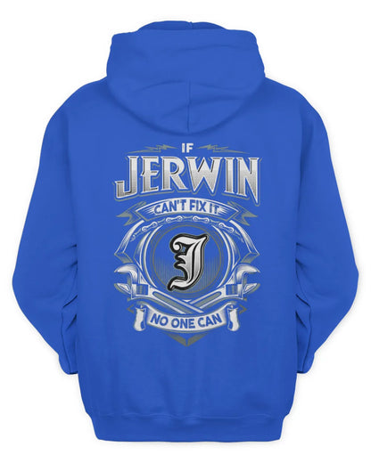 JERWIN AP81-K4-626 - Personalized Ahmed Quote Apparel “If Ahmed Can't Fix It, No One Can” - Unisex Hoodie - Royal