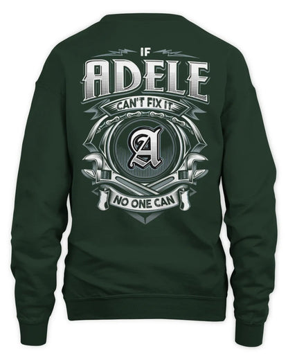 ADELE AP81-K4-626 - Personalized Ahmed Quote Apparel “If Ahmed Can't Fix It, No One Can” - Unisex Sweatshirt - Forest Green