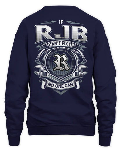 RJB AP81-K4-626 - Personalized Ahmed Quote Apparel “If Ahmed Can't Fix It, No One Can” - Unisex Sweatshirt - Navy