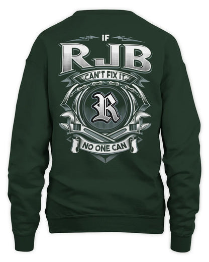 RJB AP81-K4-626 - Personalized Ahmed Quote Apparel “If Ahmed Can't Fix It, No One Can” - Unisex Sweatshirt - Forest Green