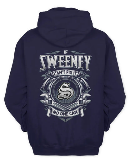 SWEENEY AP81-K4-626 - Personalized Ahmed Quote Apparel “If Ahmed Can't Fix It, No One Can” - Unisex Hoodie - Navy