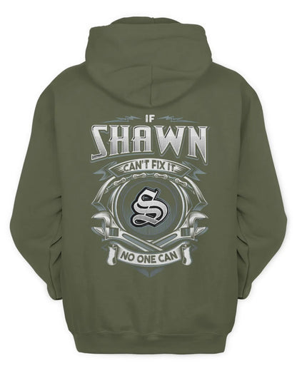 SHAWN AP81-K4-626 - Personalized Ahmed Quote Apparel “If Ahmed Can't Fix It, No One Can” - Unisex Hoodie - Military Green