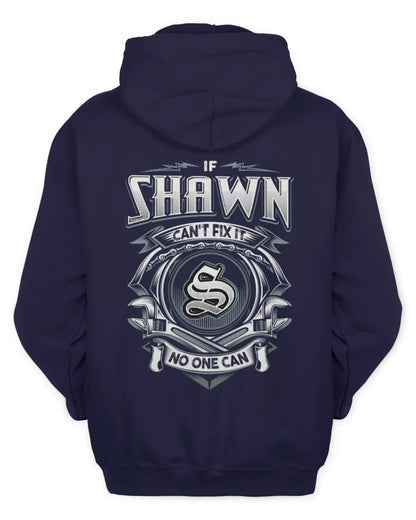 SHAWN AP81-K4-626 - Personalized Ahmed Quote Apparel “If Ahmed Can't Fix It, No One Can” - Unisex Hoodie - Navy