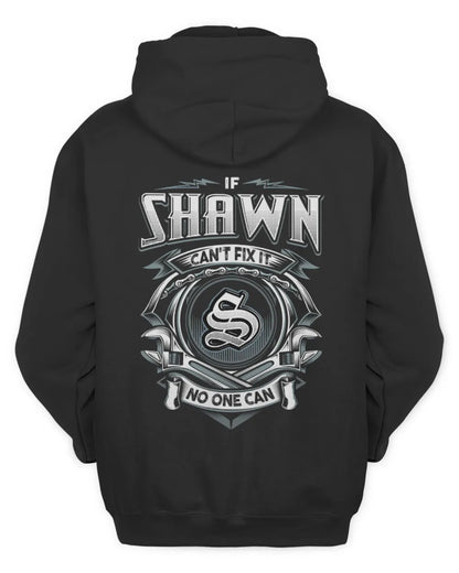 SHAWN AP81-K4-626 - Personalized Ahmed Quote Apparel “If Ahmed Can't Fix It, No One Can” - Unisex Hoodie - Black