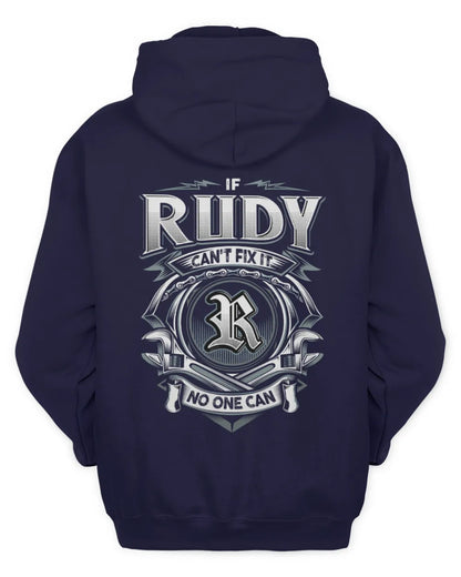 RUDY AP81-K4-626 - Personalized Ahmed Quote Apparel “If Ahmed Can't Fix It, No One Can” - Unisex Hoodie - Navy
