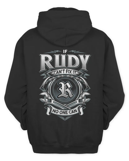 RUDY AP81-K4-626 - Personalized Ahmed Quote Apparel “If Ahmed Can't Fix It, No One Can” - Unisex Hoodie - Black