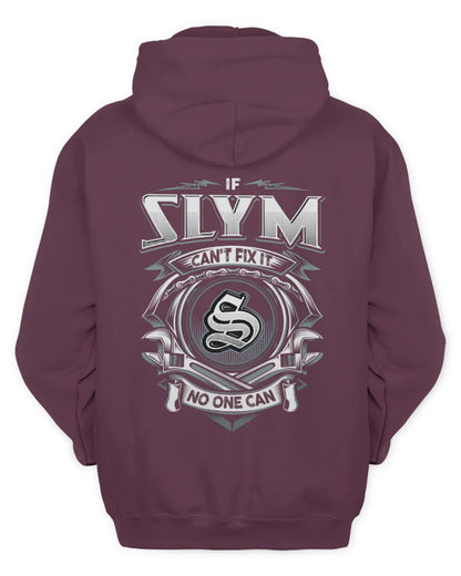 SLYM AP81-K4-626 - Personalized Ahmed Quote Apparel “If Ahmed Can't Fix It, No One Can” - Unisex Hoodie - Maroon