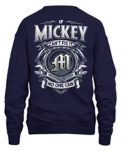 MICKEY AP81-K4-626 - Personalized Ahmed Quote Apparel “If Ahmed Can't Fix It, No One Can” - Unisex Sweatshirt - Navy