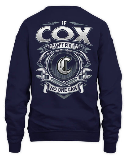 COX AP81-K4-626 - Personalized Ahmed Quote Apparel “If Ahmed Can't Fix It, No One Can” - Unisex Sweatshirt - Navy