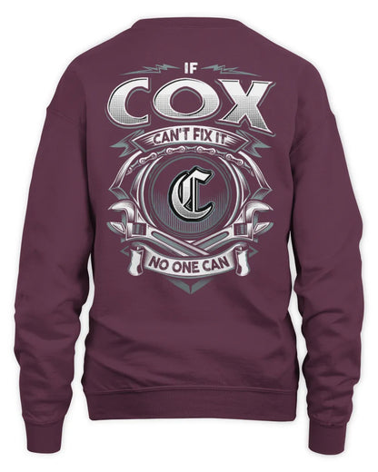 COX AP81-K4-626 - Personalized Ahmed Quote Apparel “If Ahmed Can't Fix It, No One Can” - Unisex Sweatshirt - Maroon