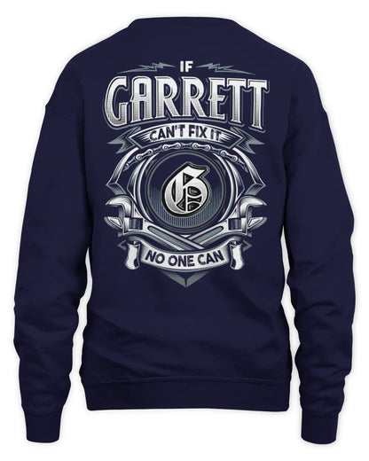 GARRETT AP81-K4-626 - Personalized Ahmed Quote Apparel “If Ahmed Can't Fix It, No One Can” - Unisex Sweatshirt - Navy