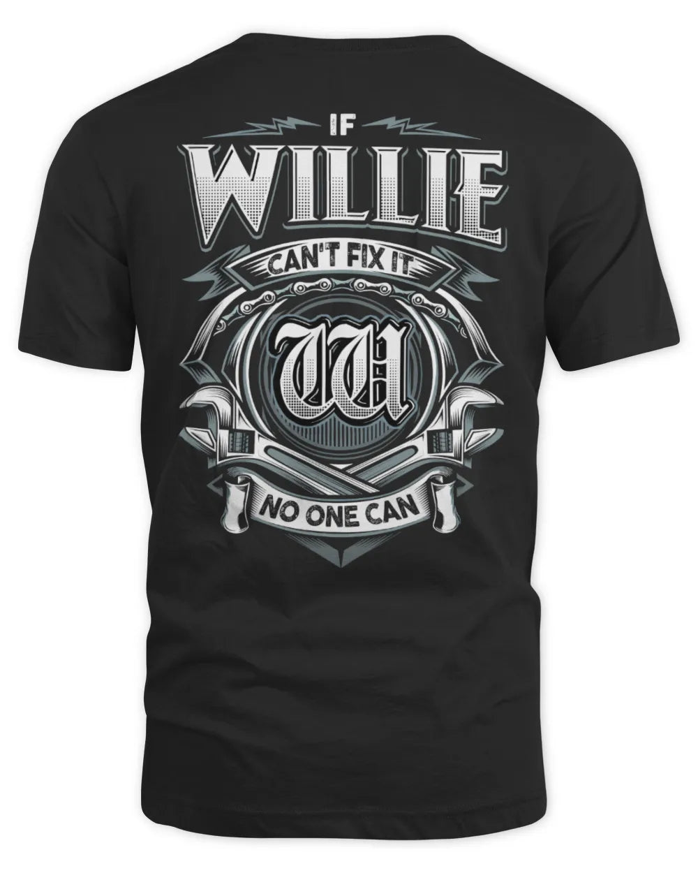 WILLIE AP81-K4-626 - Personalized Ahmed Quote Apparel “If Ahmed Can't Fix It, No One Can”