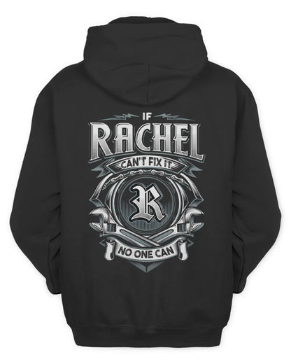RACHEL AP81-K4-626 - Personalized Ahmed Quote Apparel “If Ahmed Can't Fix It, No One Can” - Unisex Hoodie - Black