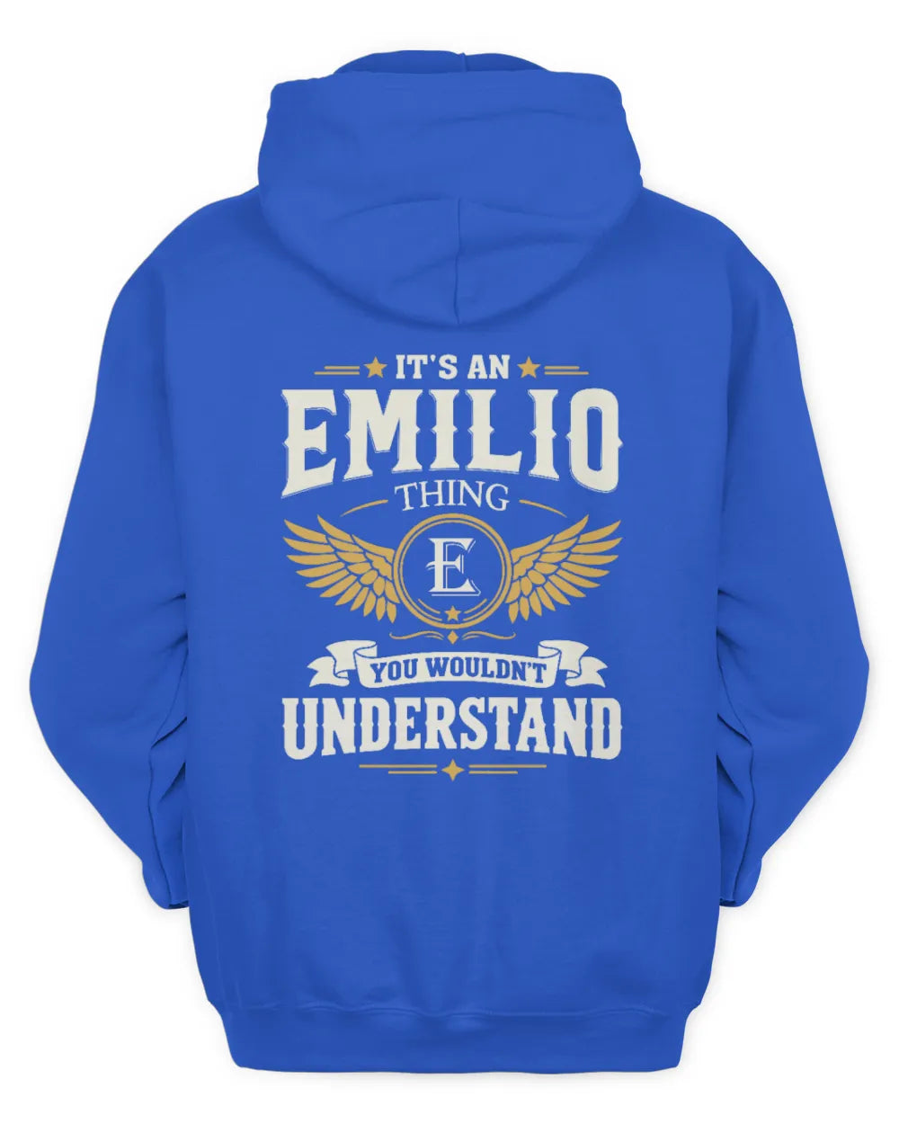 EMILIO KT06-M008 It’s a [NAME] Thing – You Wouldn’t Understand | Personalized Vintage T-Shirt - Unisex Hoodie - Royal