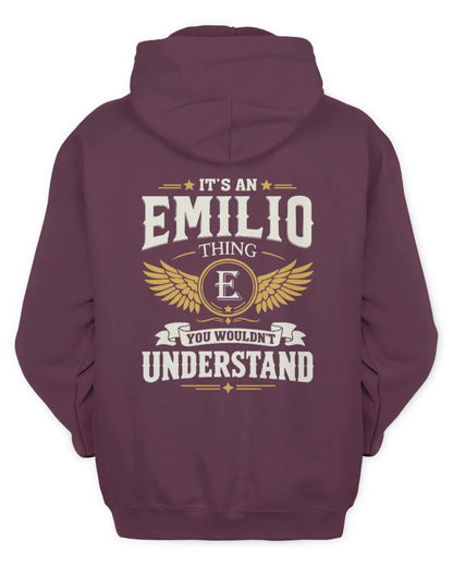 EMILIO KT06-M008 It’s a [NAME] Thing – You Wouldn’t Understand | Personalized Vintage T-Shirt - Unisex Hoodie - Maroon