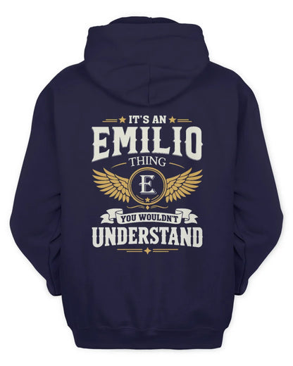EMILIO KT06-M008 It’s a [NAME] Thing – You Wouldn’t Understand | Personalized Vintage T-Shirt - Unisex Hoodie - Navy