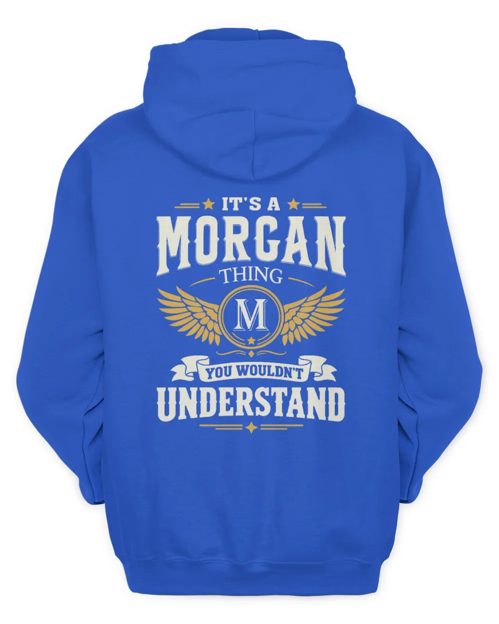 MORGAN KT06-M008 It’s a [NAME] Thing – You Wouldn’t Understand | Personalized Vintage T-Shirt - Unisex Hoodie - Royal