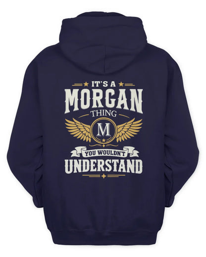 MORGAN KT06-M008 It’s a [NAME] Thing – You Wouldn’t Understand | Personalized Vintage T-Shirt - Unisex Hoodie - Navy