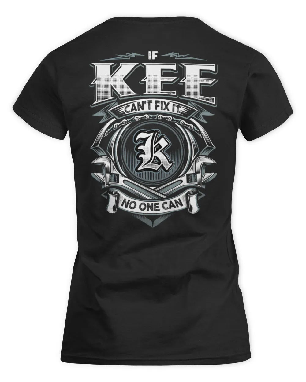 KEE AP81-K4-626 - Personalized Ahmed Quote Apparel “If Ahmed Can't Fix It, No One Can” - Women's Standard T-Shirt - Black
