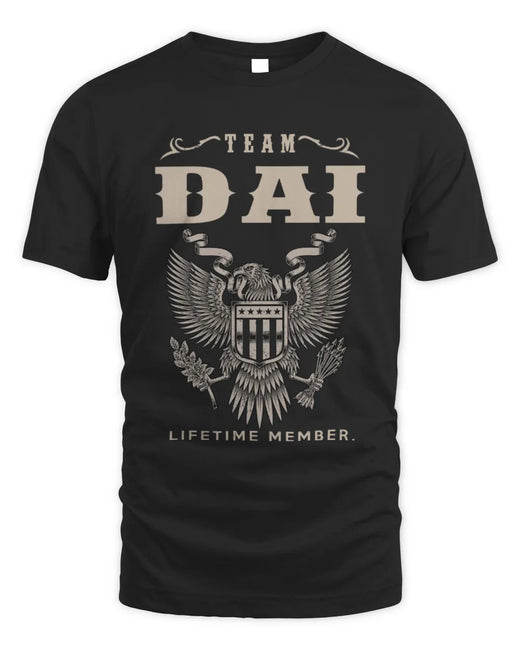 DAI TP06-K82 – Personalized Classic Style Apparel “Team NAME Lifetime Member”