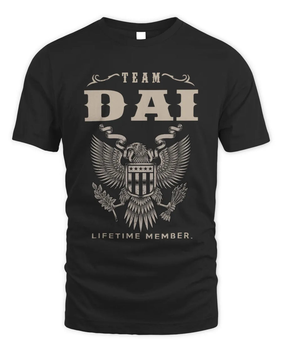 DAI TP06-K82 – Personalized Classic Style Apparel “Team NAME Lifetime Member”