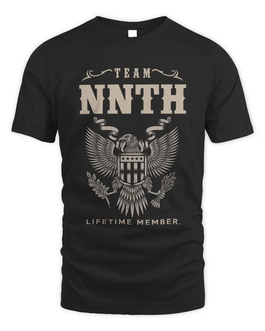 NNTH TP06-K82 – Personalized Classic Style Apparel “Team NAME Lifetime Member”