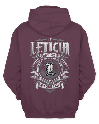 LETICIA AP81-K4-626 - Personalized Ahmed Quote Apparel “If Ahmed Can't Fix It, No One Can” - Unisex Hoodie - Maroon