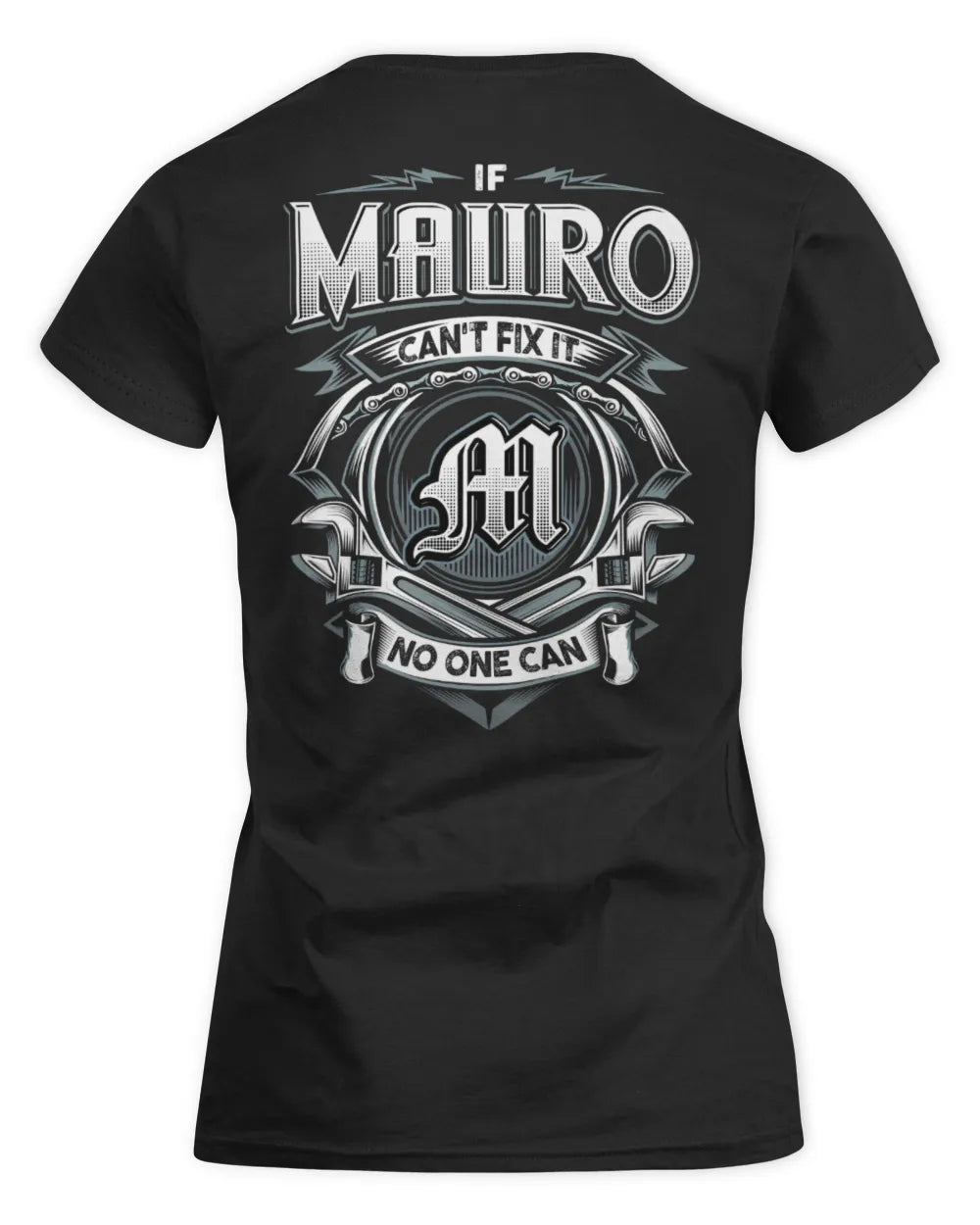 MAURO AP81-K4-626 - Personalized Ahmed Quote Apparel “If Ahmed Can't Fix It, No One Can” - Women's Standard T-Shirt - Black