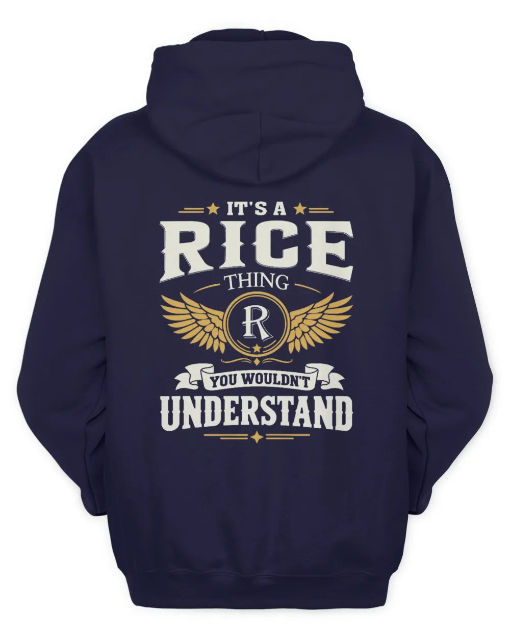RICE KT06-M008 It’s a [NAME] Thing – You Wouldn’t Understand | Personalized Vintage T-Shirt - Unisex Hoodie - Navy
