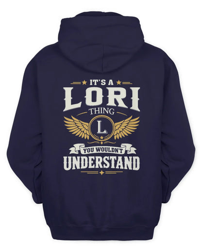 LORI KT06-M008 It’s a [NAME] Thing – You Wouldn’t Understand | Personalized Vintage T-Shirt - Unisex Hoodie - Navy