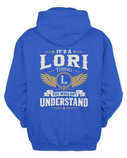 LORI KT06-M008 It’s a [NAME] Thing – You Wouldn’t Understand | Personalized Vintage T-Shirt - Unisex Hoodie - Royal