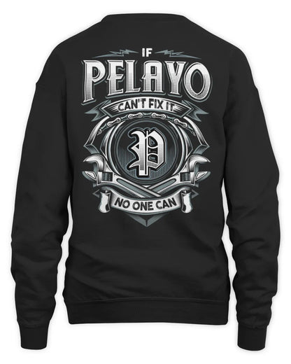 PELAYO AP81-K4-626 - Personalized Ahmed Quote Apparel “If Ahmed Can't Fix It, No One Can” - Unisex Sweatshirt - Black