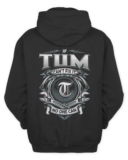 TUM AP81-K4-626 - Personalized Ahmed Quote Apparel “If Ahmed Can't Fix It, No One Can” - Unisex Hoodie - Black