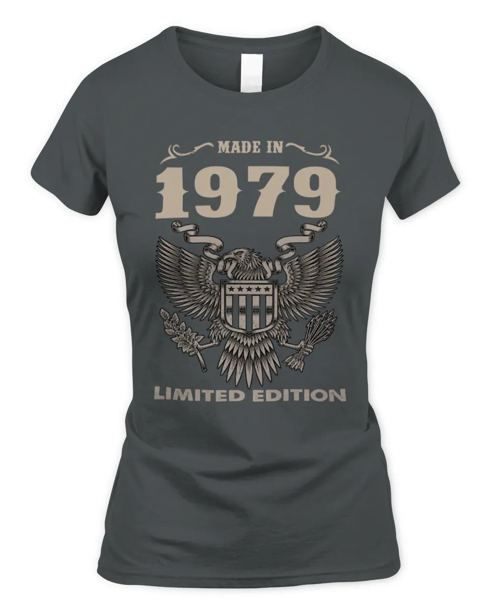 1979 HH89-K2 – Classic Birth Year Limited Edition T-Shirt - Women's Standard T-Shirt - Charcoal